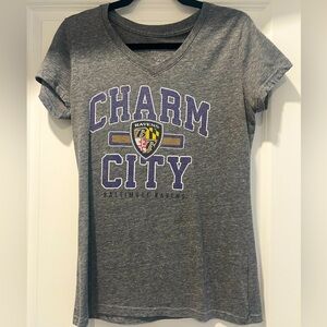 Women’s small Baltimore Ravens/charm city T-shirt